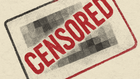 censored rubber stamp